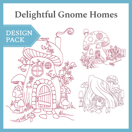 A Delightful Gnome Homes Design Pack