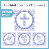 A Faithful Stitches (Trapunto) Design Pack