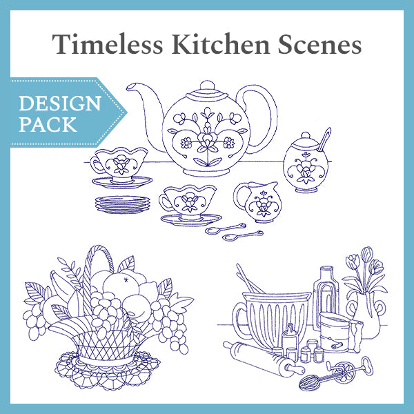 A Timeless Kitchen Scenes Design Pack