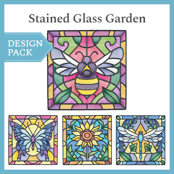 A Stained Glass Garden Design Pack