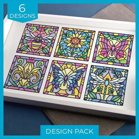 A Stained Glass Garden Design Pack