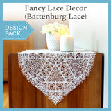 A Fancy Lace Decor (Battenburg Lace) Design Pack