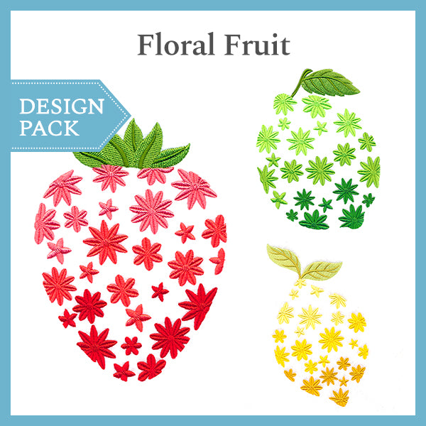 A Floral Fruit Design Pack