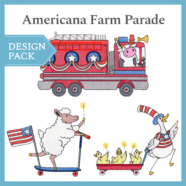A Americana Farm Parade Design Pack