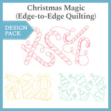 A Christmas Magic (Edge-to-Edge Quilting) Design Pack