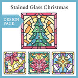 A Stained Glass Christmas Design Pack