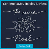 A Continuous Joy Holiday Borders Design Pack
