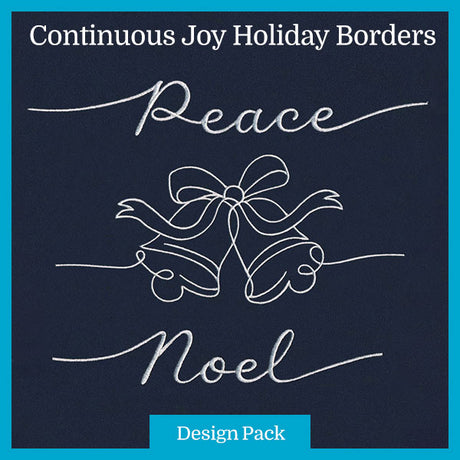 A Continuous Joy Holiday Borders Design Pack