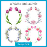 A Wreaths and Laurels Design Pack