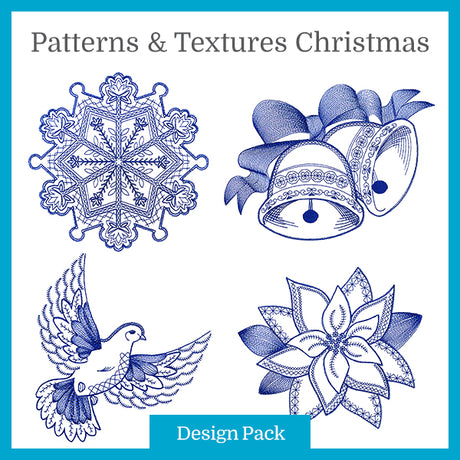 A Patterns & Textures Christmas Design Pack