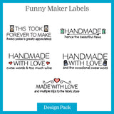 A Funny Maker Labels Design Pack