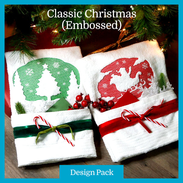 A Classic Christmas Design Pack (Embossed)
