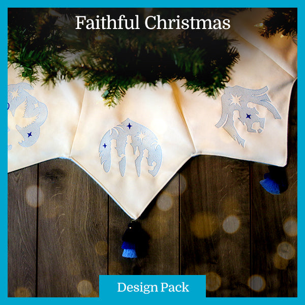 A Faithful Christmas Design Pack (Embossed)