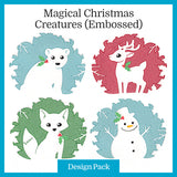 A Magical Christmas Creatures (Embossed) Design Pack