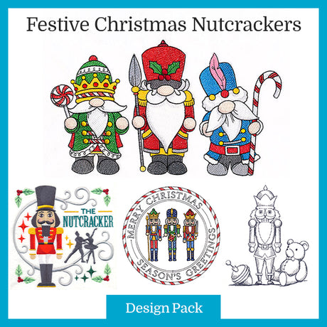 A Festive Christmas Nutcracker Design Pack