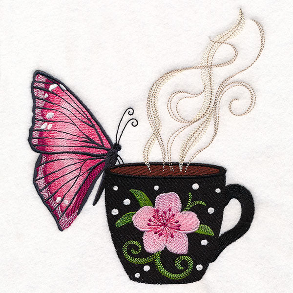 A Coffee Break Butterfly Design Pack