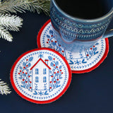 A Nordic Necessities Coasters & Circles (In-the-Hoop) Design Pack