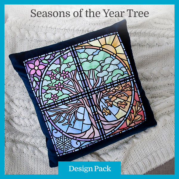 A Seasons of the Year Tree Design Pack