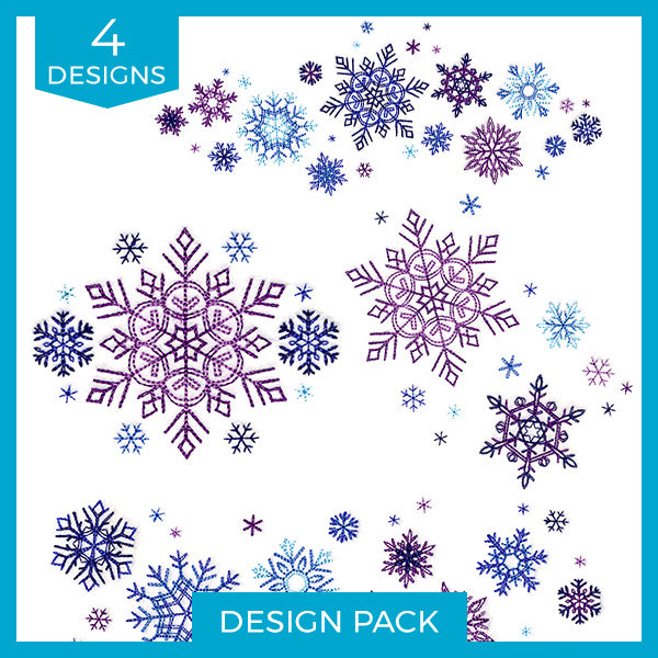 A Delicate Decor Snowflakes Design Pack