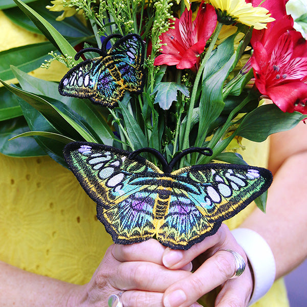 Free-Flying Butterflies & Moths (In-the-Hoop) Design Pack