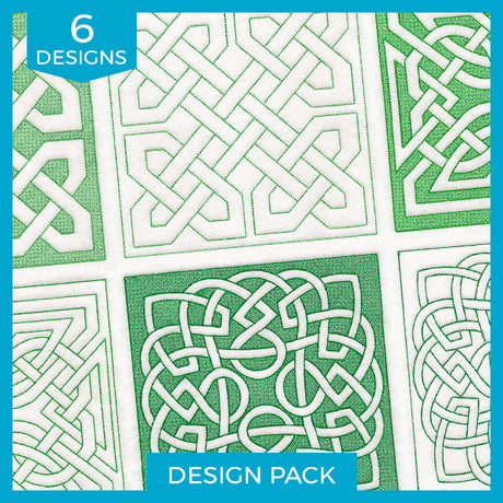 Celtic Knotwork Squares Design Pack