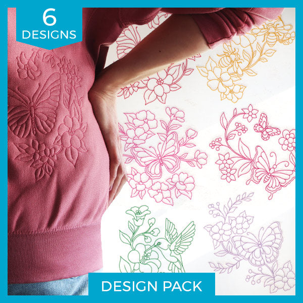 Spring Things Flowers (Vintage) Design Pack