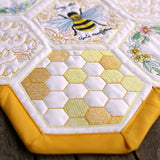 Sweet As Can Bee Quilt Hexagons Design Pack