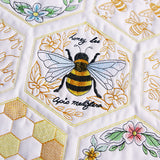 Sweet As Can Bee Quilt Hexagons Design Pack