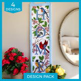 Spring Into HOME Bird Squares Design Pack