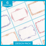 Fancy & Decorative Quilt Frames Design Pack