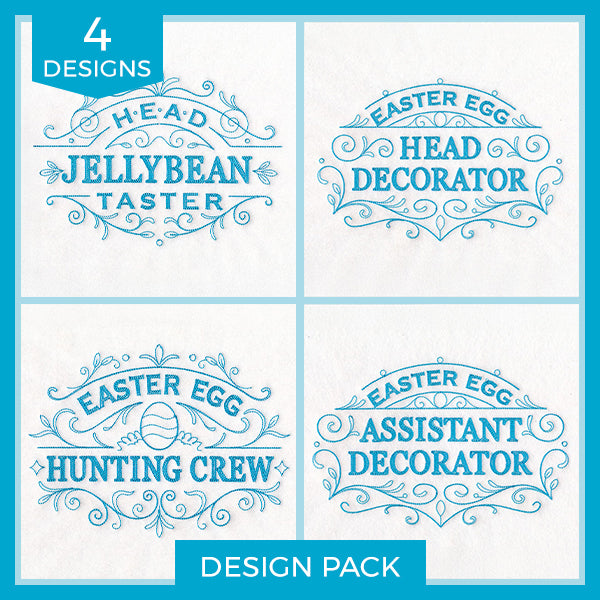 Easter Crew Signs Design Pack