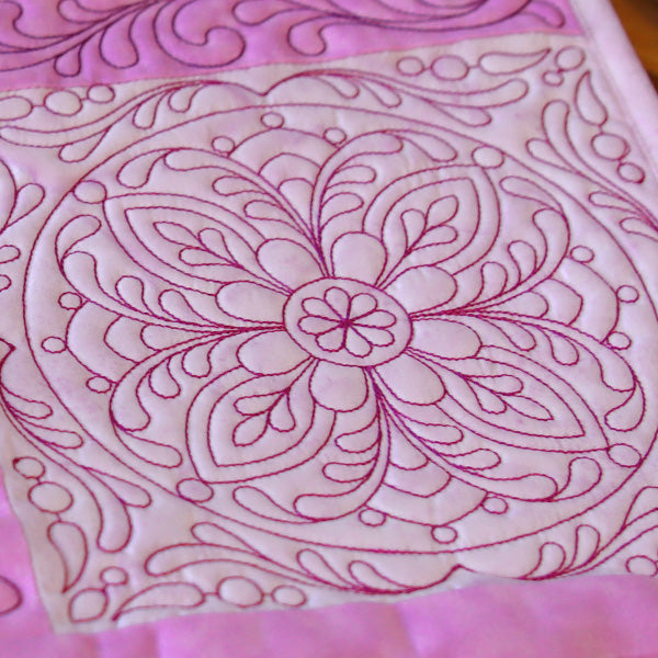 Circles & Texture Quilting (Double Run) Design Pack
