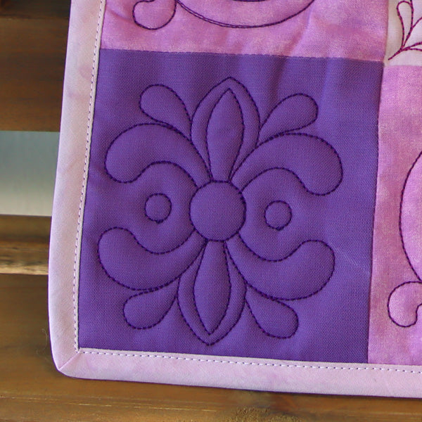 Circles & Texture Quilting (Double Run) Design Pack