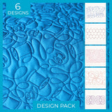 Form & Flow Edge-to-Edge Quilting Design Pack