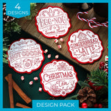 Christmas Market Coasters Design Pack