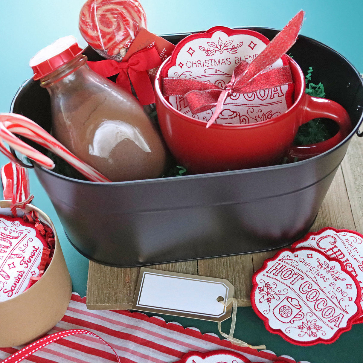 Christmas Market Coasters Design Pack