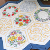 Sweet Fruit Quilt Hexagon Design Pack