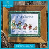 Marching Bear Family Design Pack