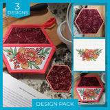 Autumn Blooms Hexagon Kitchen Design Pack
