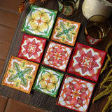 Color Theory Fall Square Coasters (In-the-Hoop) Design Pack