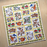 Woodland Animals Quilt Design Pack