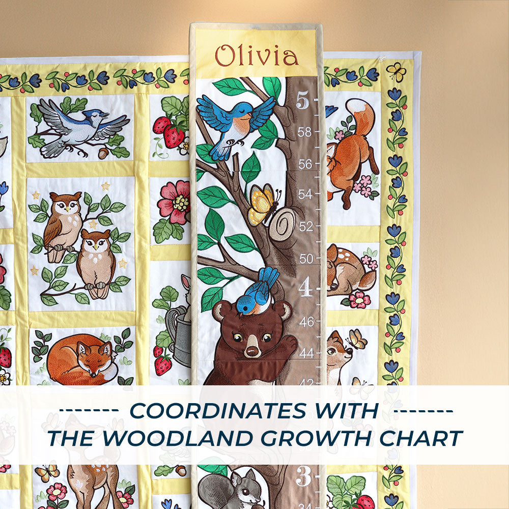 Woodland Animals Quilt Design Pack