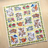 Woodland Animals Quilt Design Pack