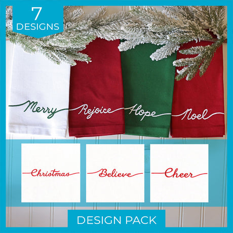Classic Christmas Script Design Pack