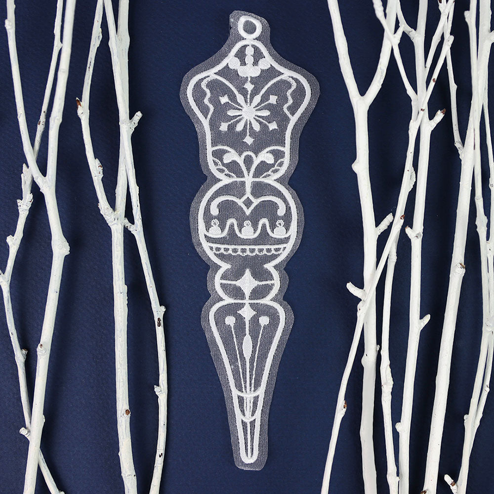 Winter Icicles (Organza) Design Pack