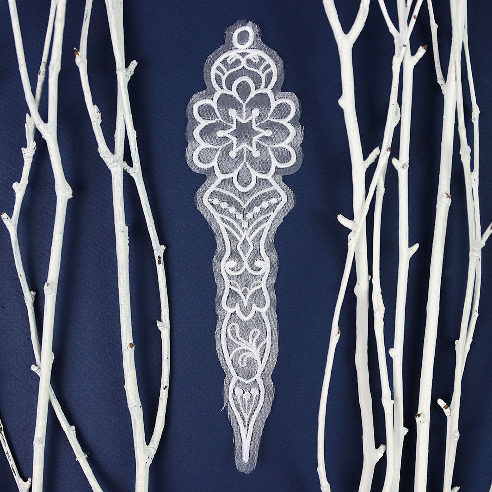 Winter Icicles (Organza) Design Pack