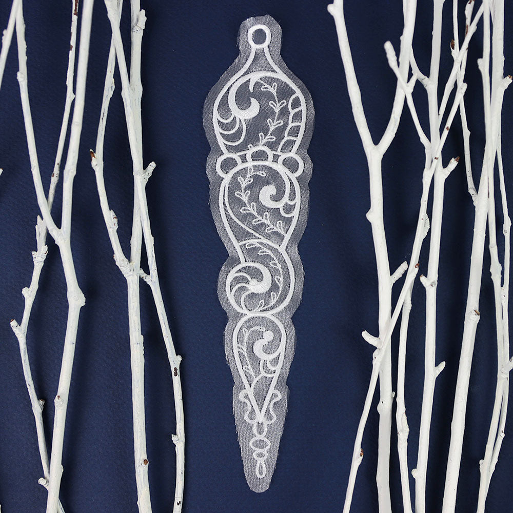 Winter Icicles (Organza) Design Pack