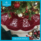 Christmas Tree Skirt Design Pack