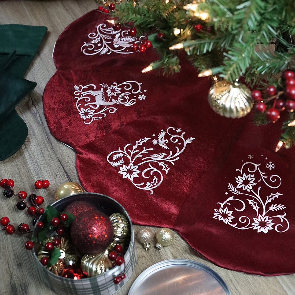 Christmas Tree Skirt Design Pack