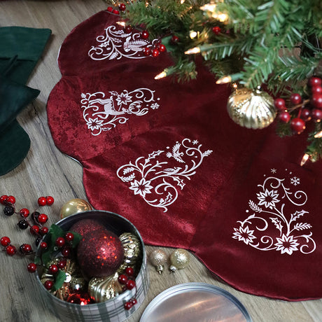 Christmas Tree Skirt Design Pack
